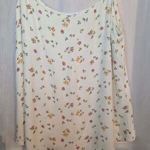 Reformation Atticus Floral Spaghetti Strap Tank Top Medium